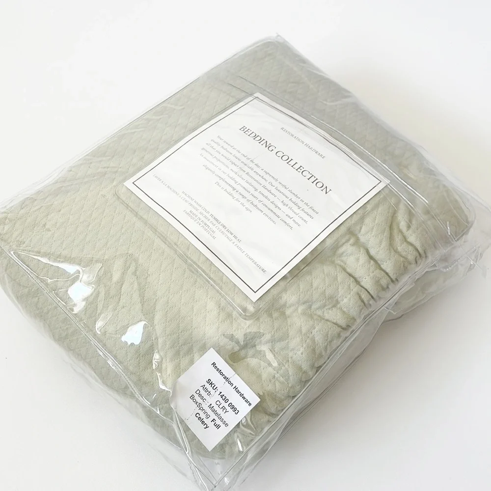 Restoration Hardware Box Spring Full Size New